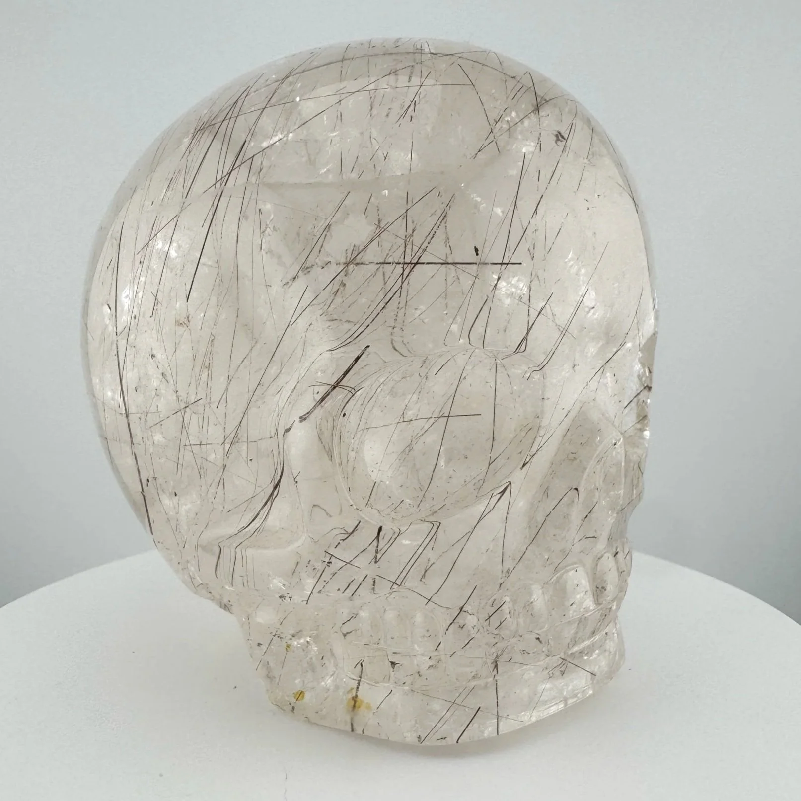 Leandro de Souza Red Rutile in Quartz Magical Child