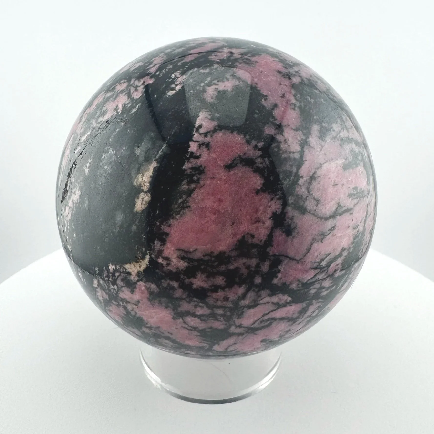 Leandro de Souza Rhodonite Sphere