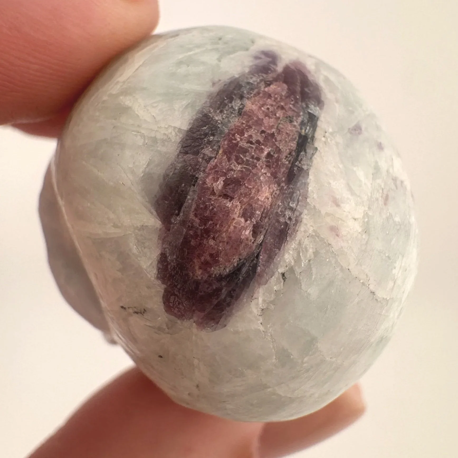 Leandro de Souza Tourmaline in Feldspar Skull