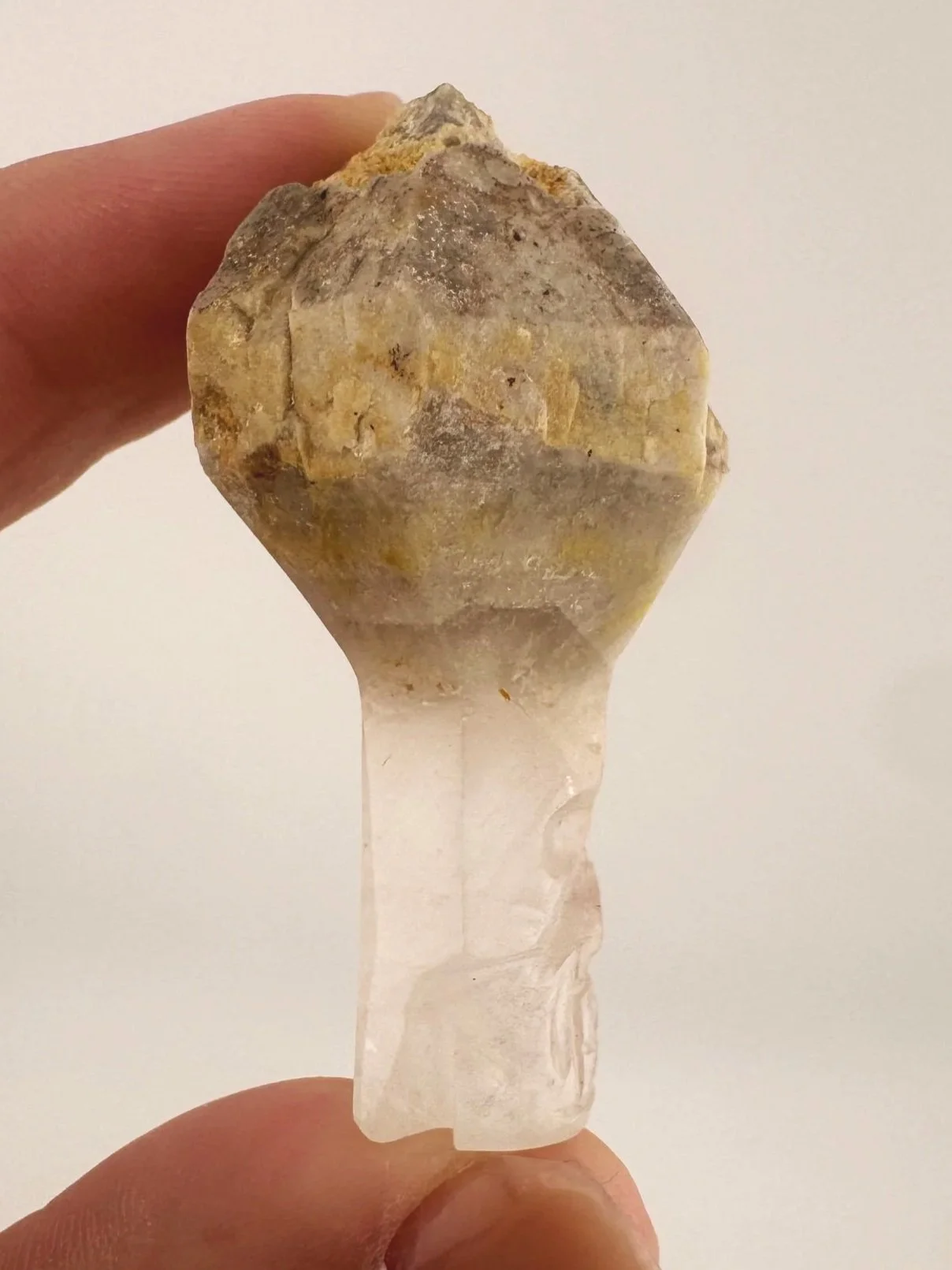 Igor de Souza Candle Quartz Shaman Skull