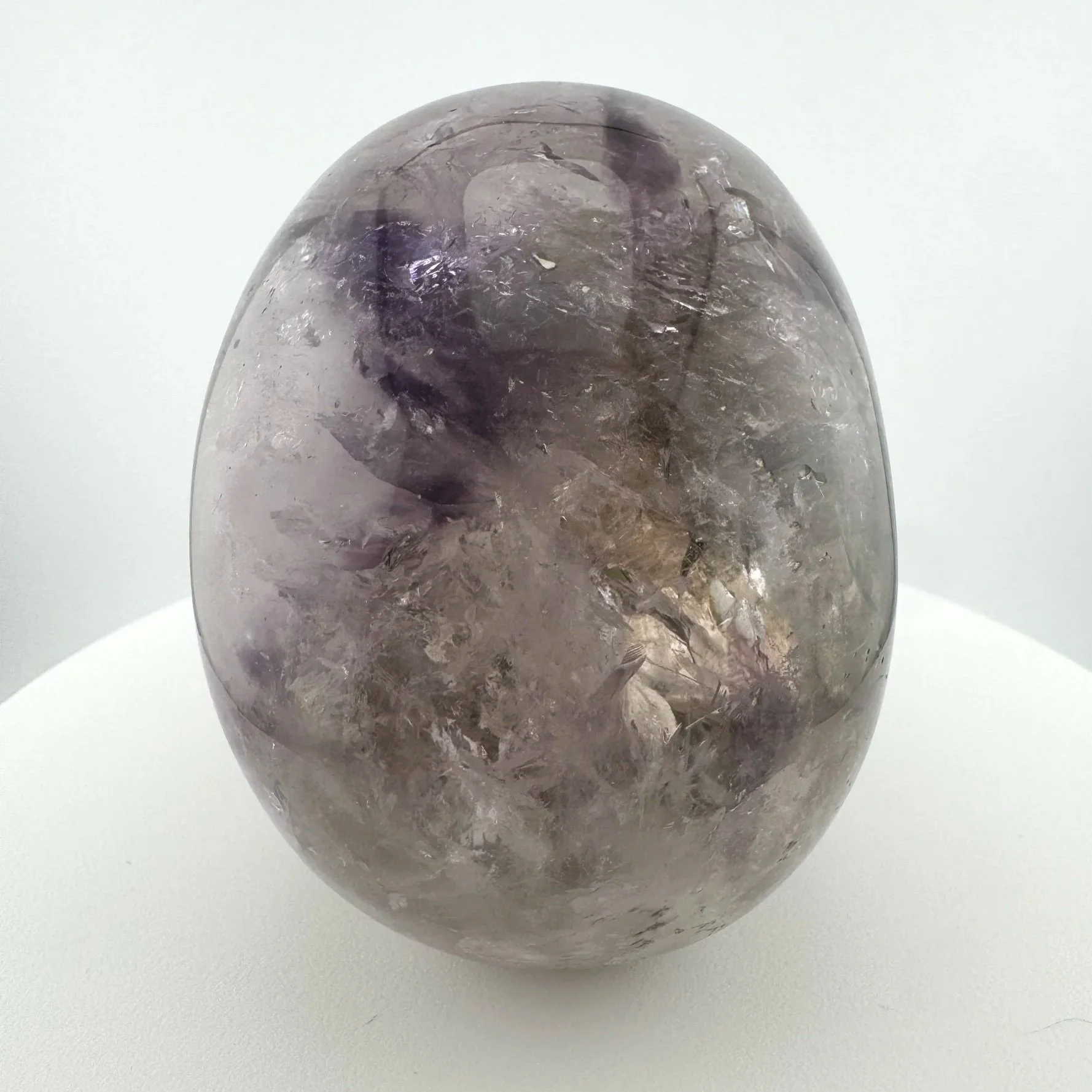 Leandro de Souza Smoky Elestial Trapiche Phantom Amethyst Skull