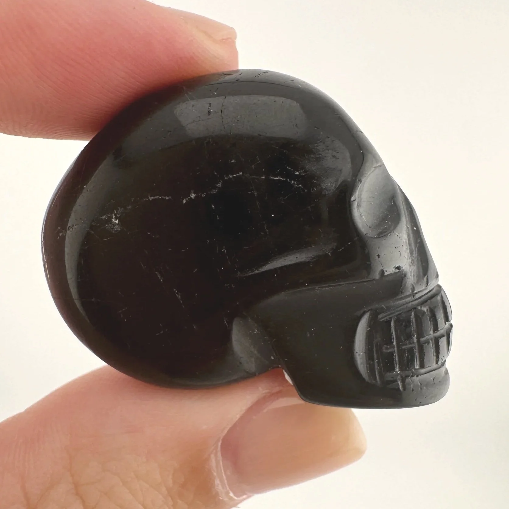 Igor de Souza Blue Tourmaline Skull