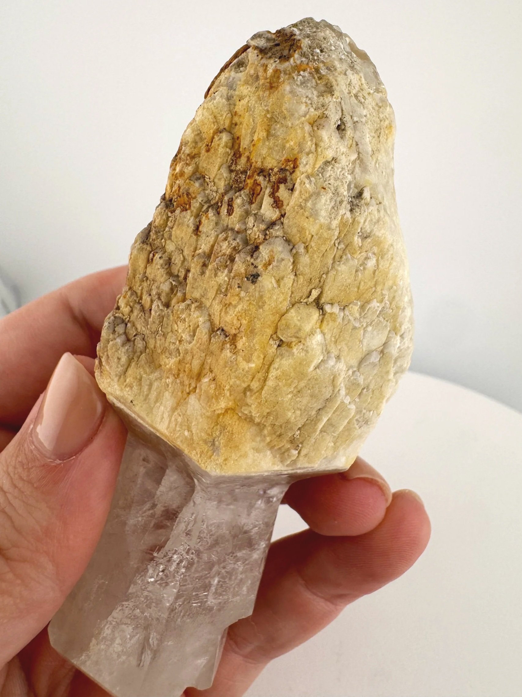 Igor de Souza Candle Quartz Shaman Skull