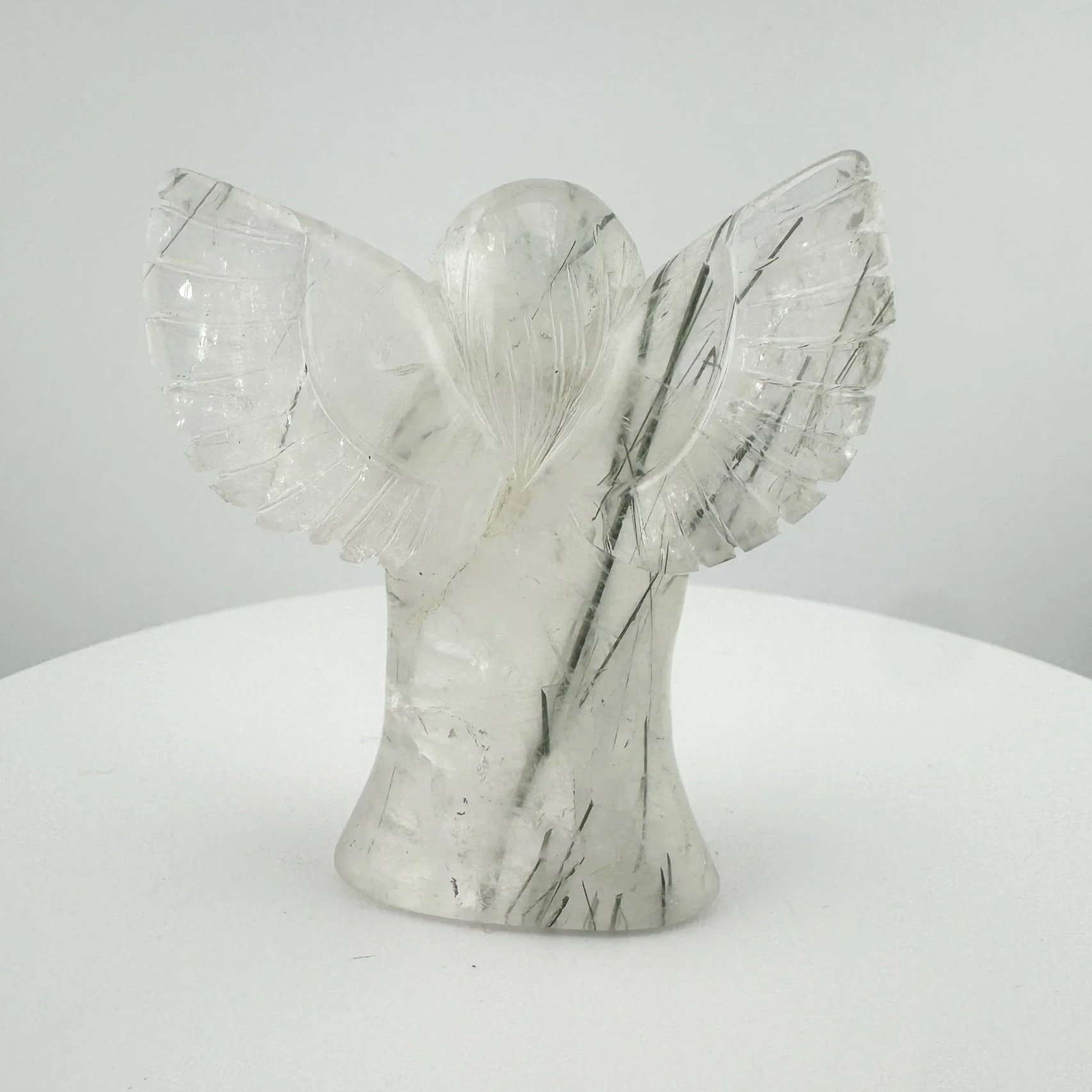 Leandro de Souza Epidote in Quartz Angel