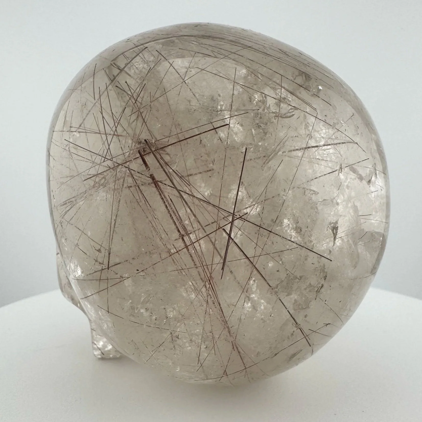 Leandro de Souza Red Rutile in Smoky Quartz Magical Child