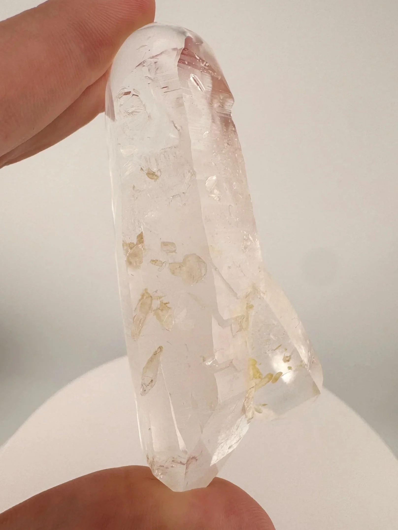 Leandro de Souza Cathedral Quartz Shaman Skull Wand