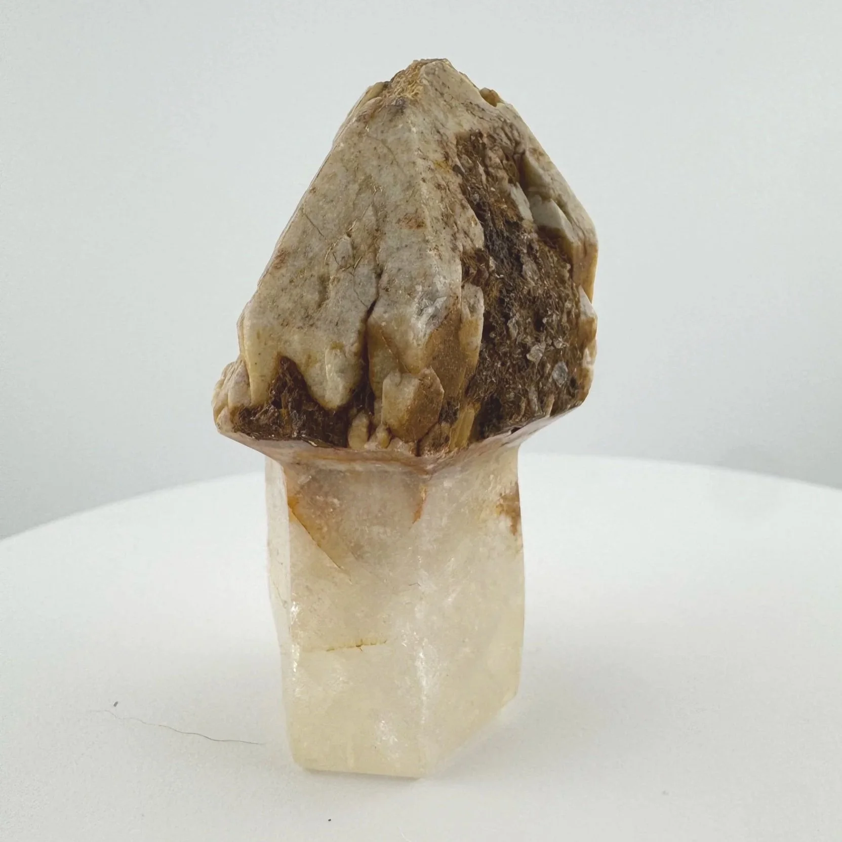 Igor de Souza Candle Quartz Shaman Skull