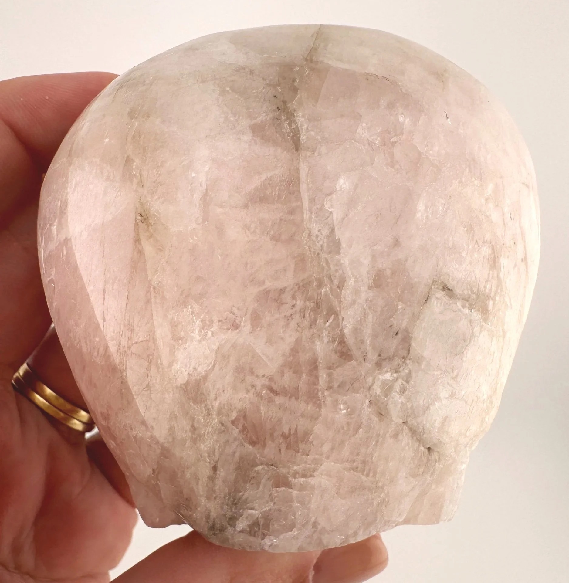 Leandro de Souza Morganite Shaman Skull