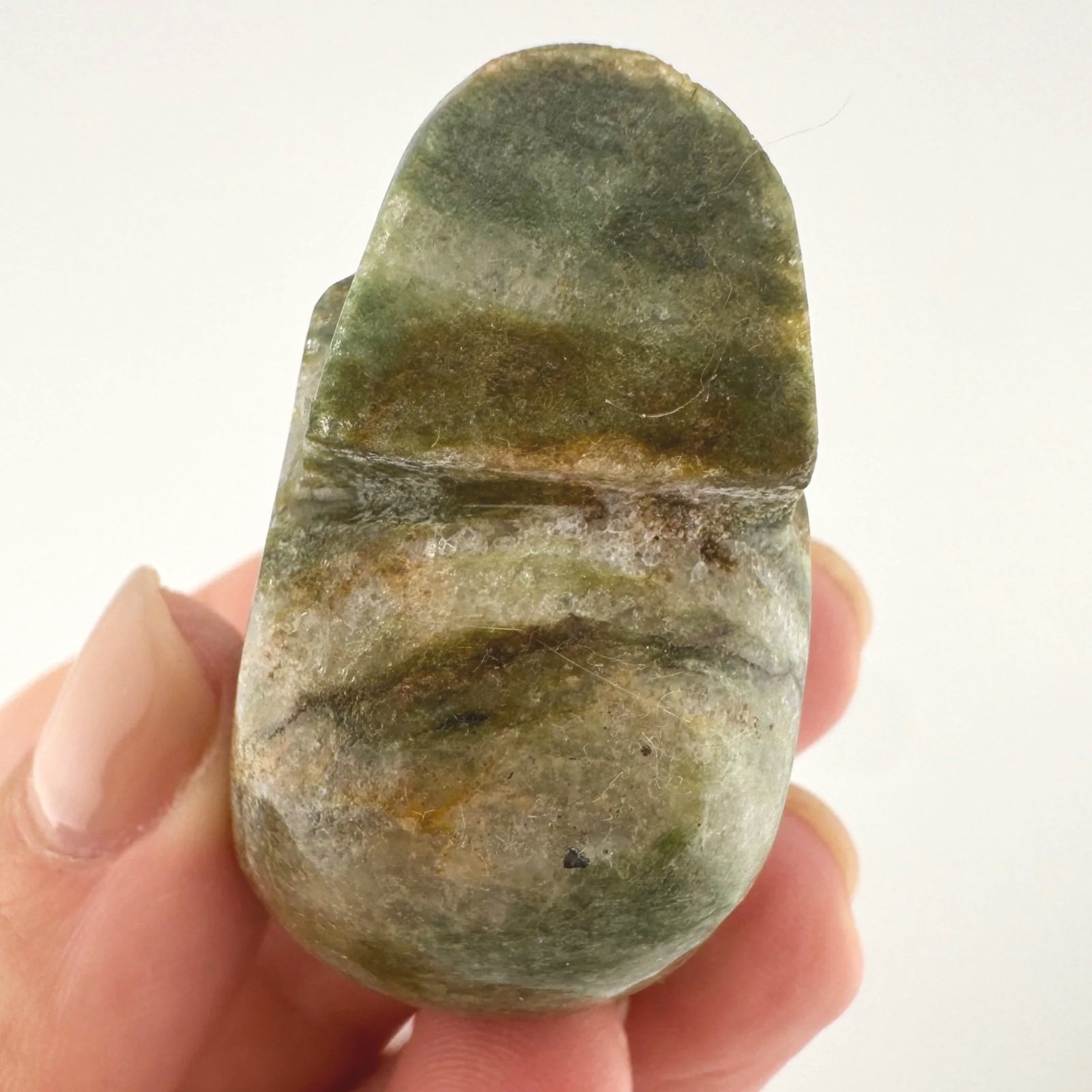 Igor de Souza Green Epidote Skull
