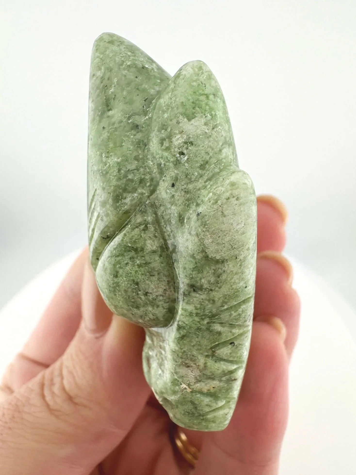 Leandro de Souza Chlorite Chalcedony Dragon Skull