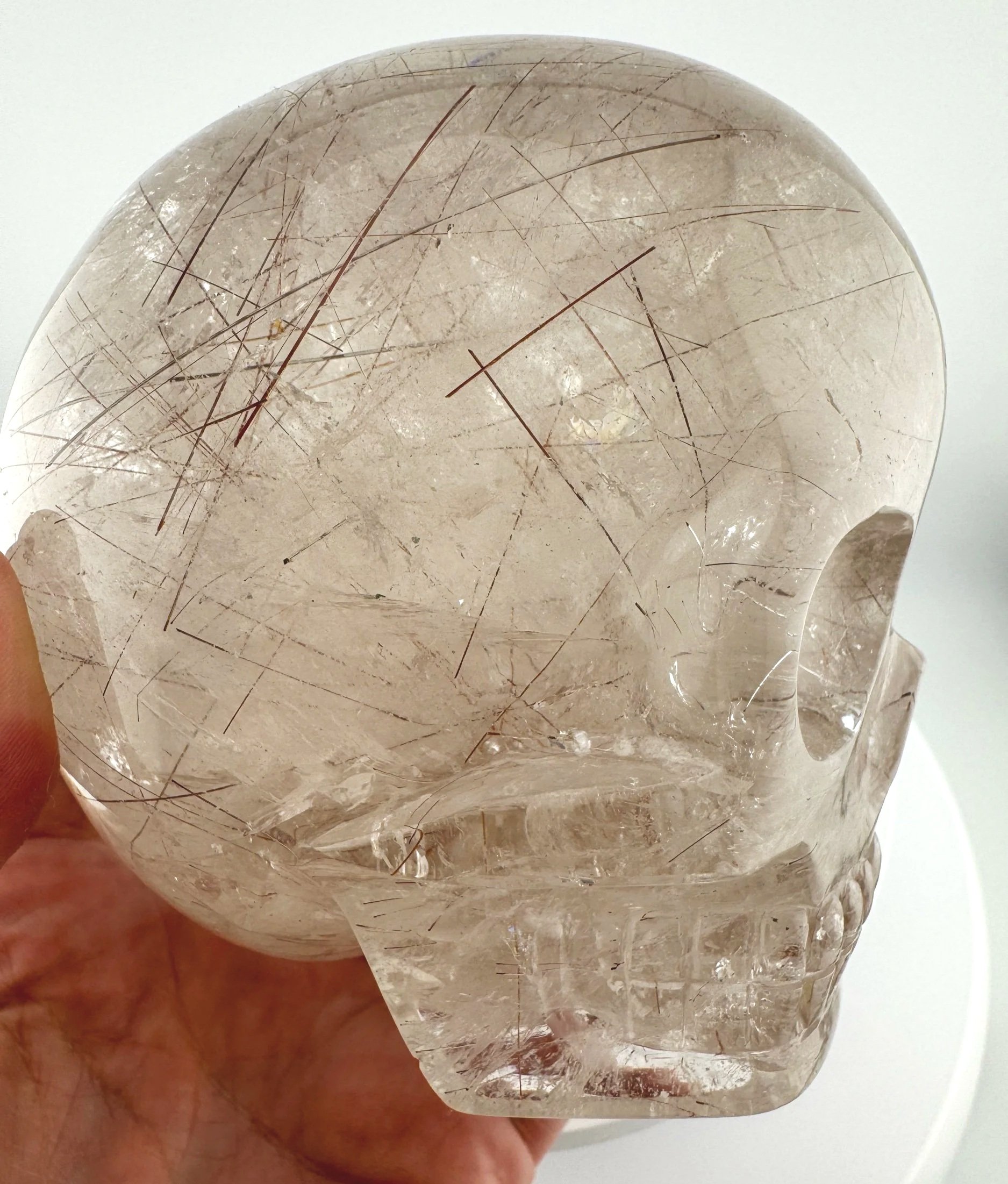 Leandro de Souza Red Rutile in Quartz Magical Child