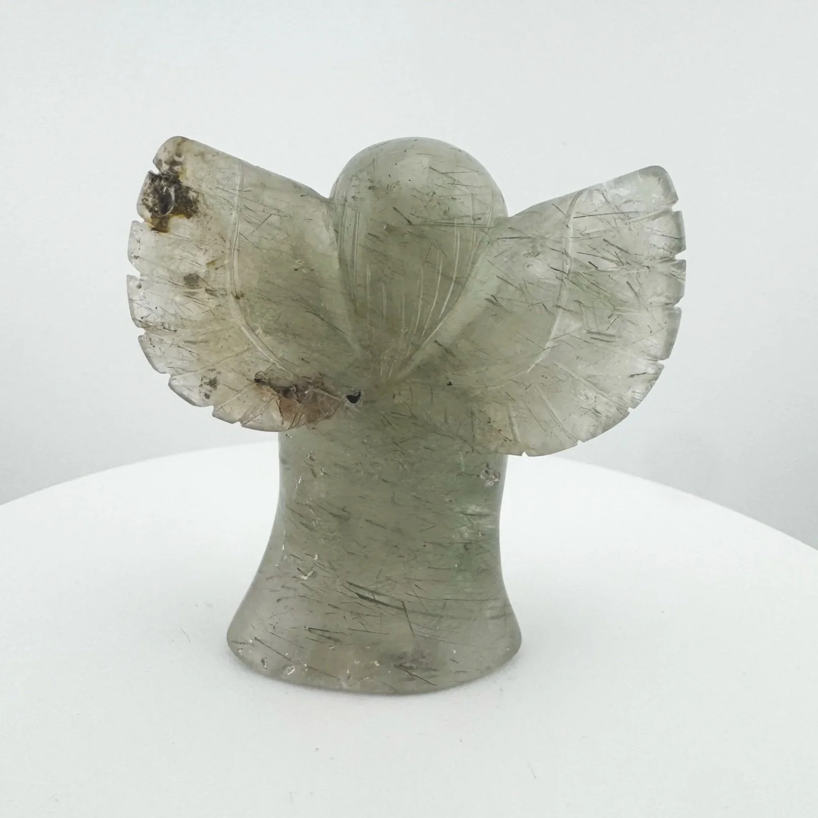 Leandro de Souza Epidote in Quartz Angel