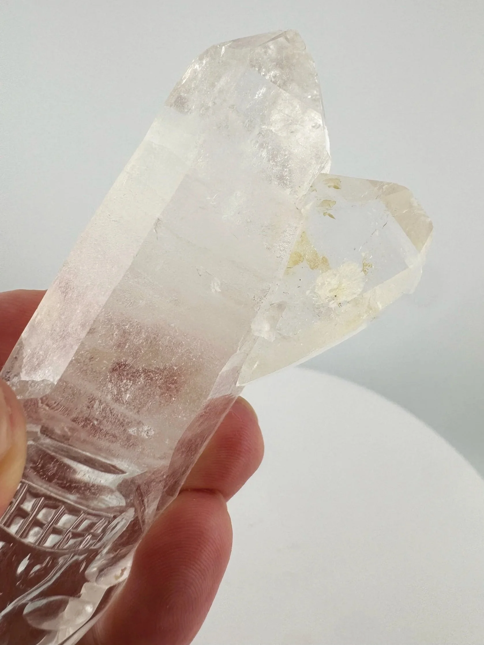 Leandro de Souza Cathedral Quartz Shaman Skull Wand