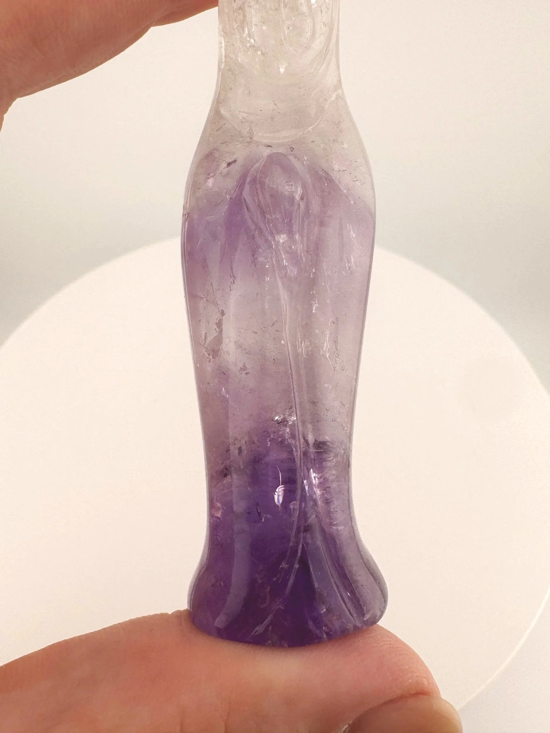 Leandro de Souza Phantom Amethyst Mother Mary Statuette