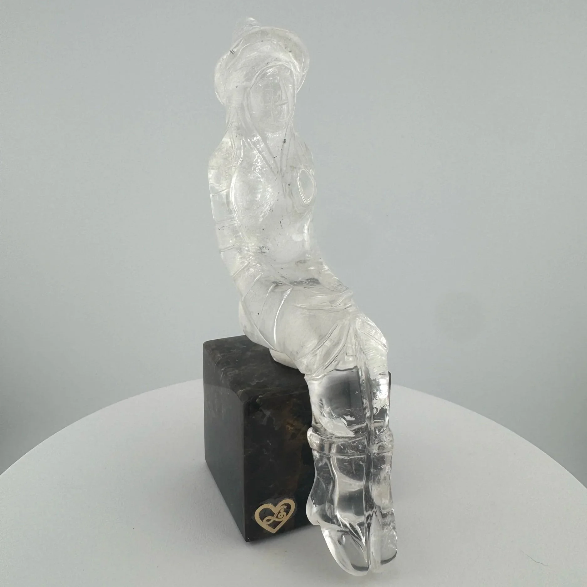 Leandro de Souza Cathedral Quartz Witch Carving