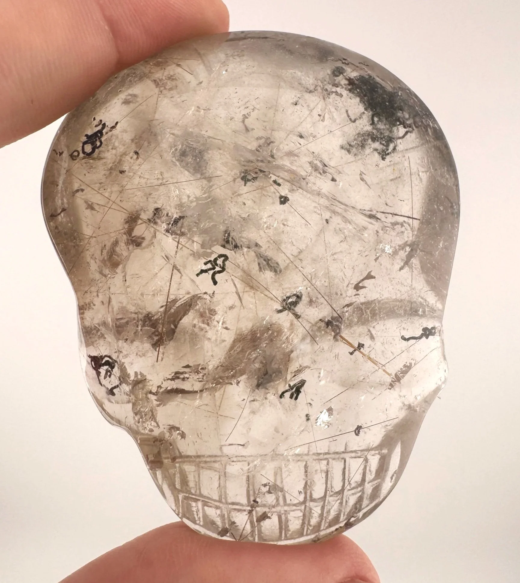 Leandro de Souza Smoky Garden Rutile Magical Child Palm Skull