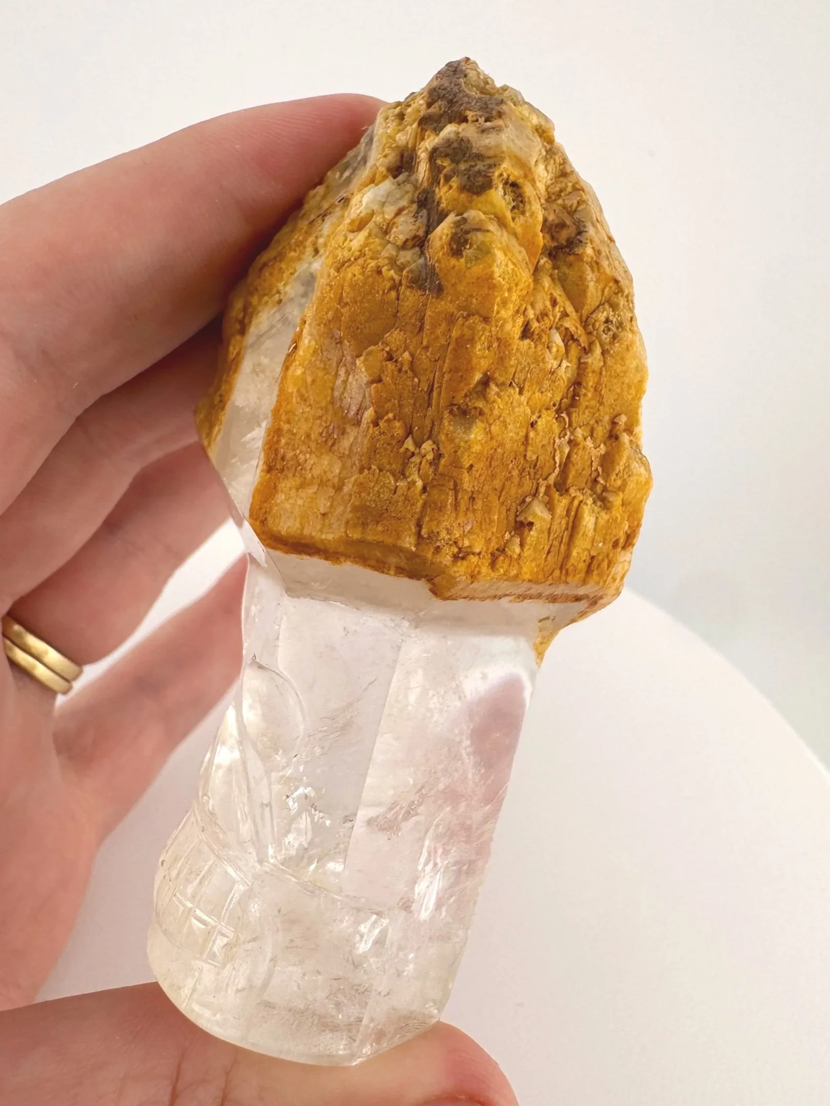 Igor de Souza Candle Quartz Shaman Skull
