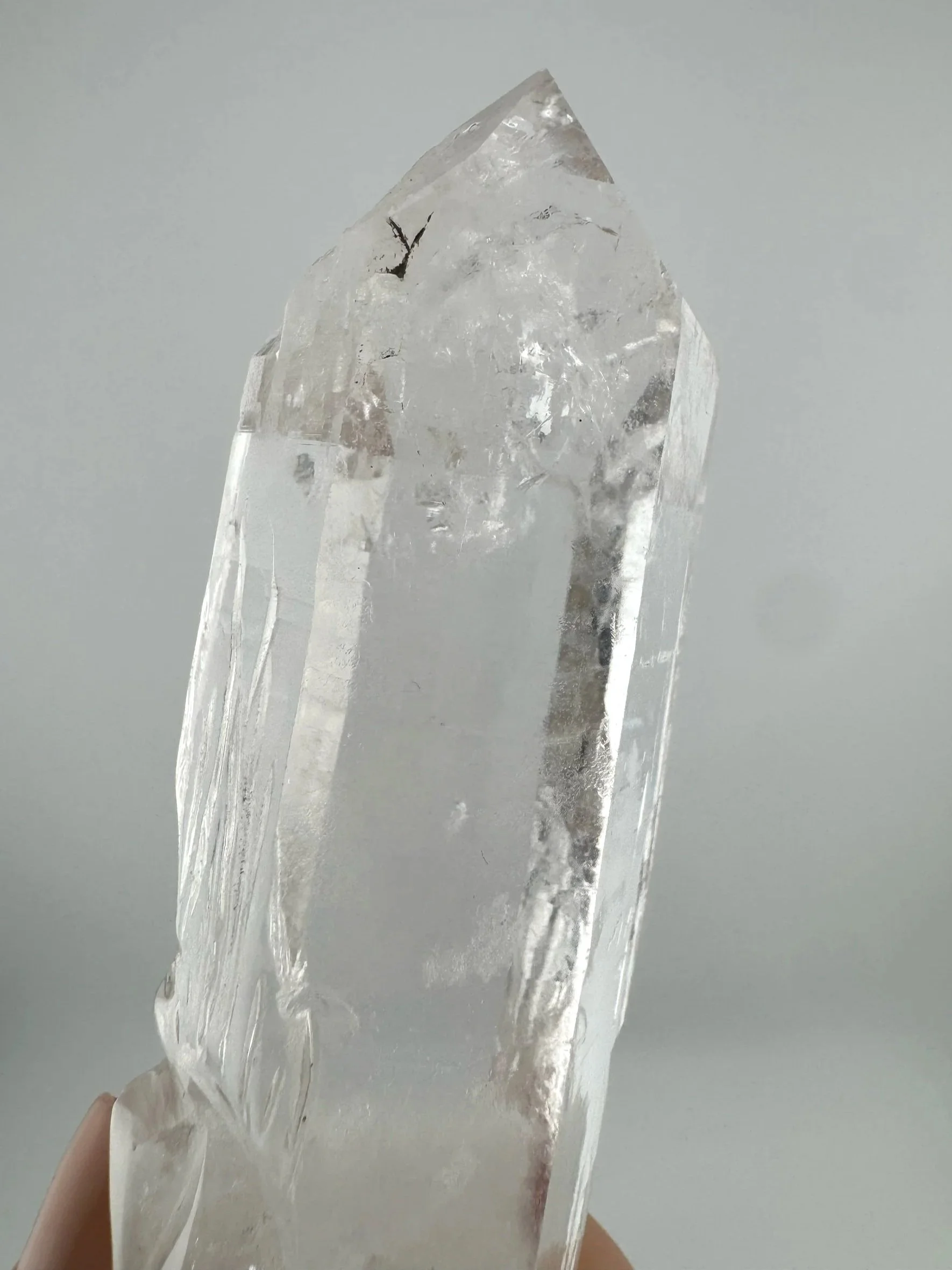 Leandro de Souza Cathedral Quartz Jesus Wand