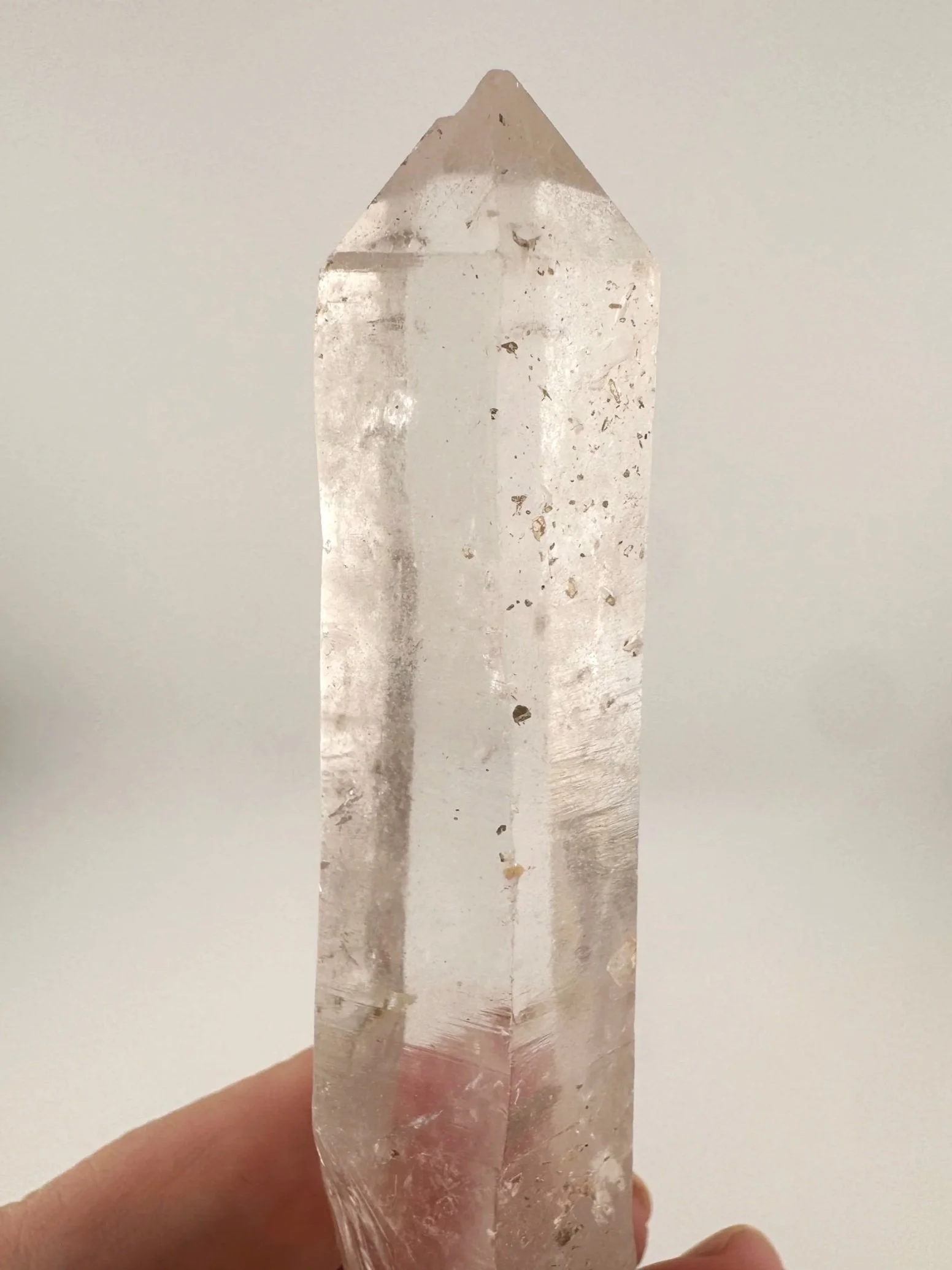Leandro de Souza Cathedral Quartz Jesus Wand