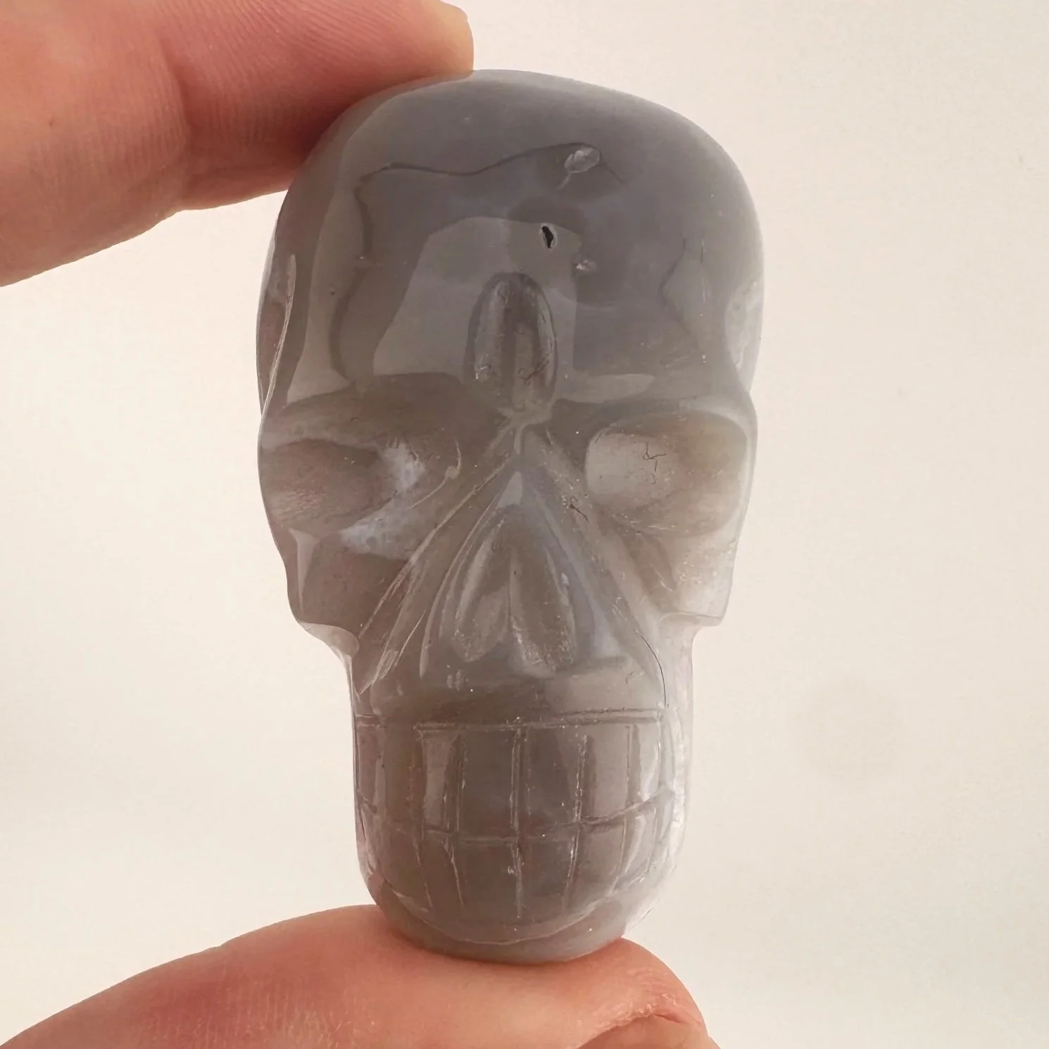 Igor de Souza Amethyst Geode Shaman Skull