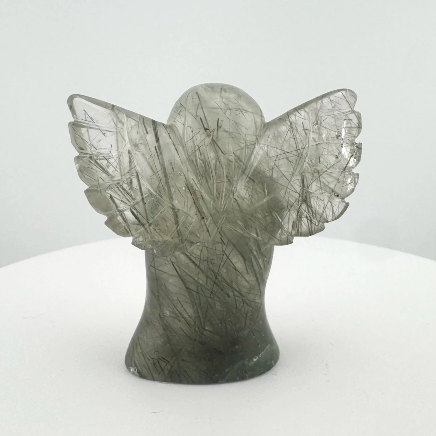 Leandro de Souza Epidote in Quartz Angel