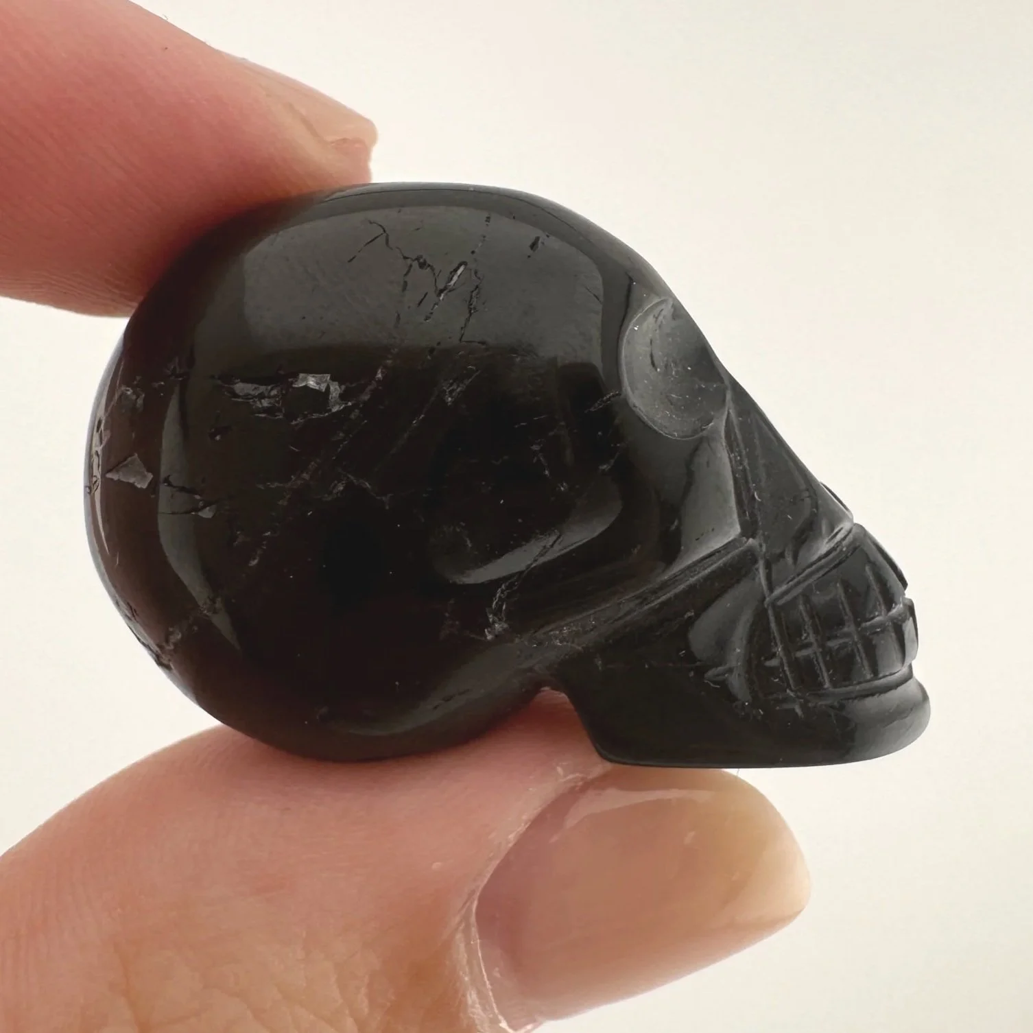 Igor de Souza Blue Tourmaline Skull