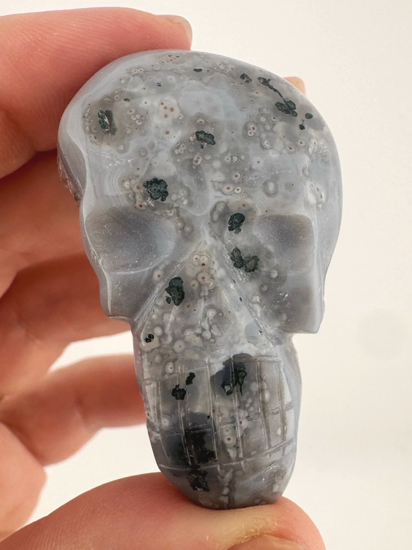 Igor de Souza Amethyst Geode Shaman Skull