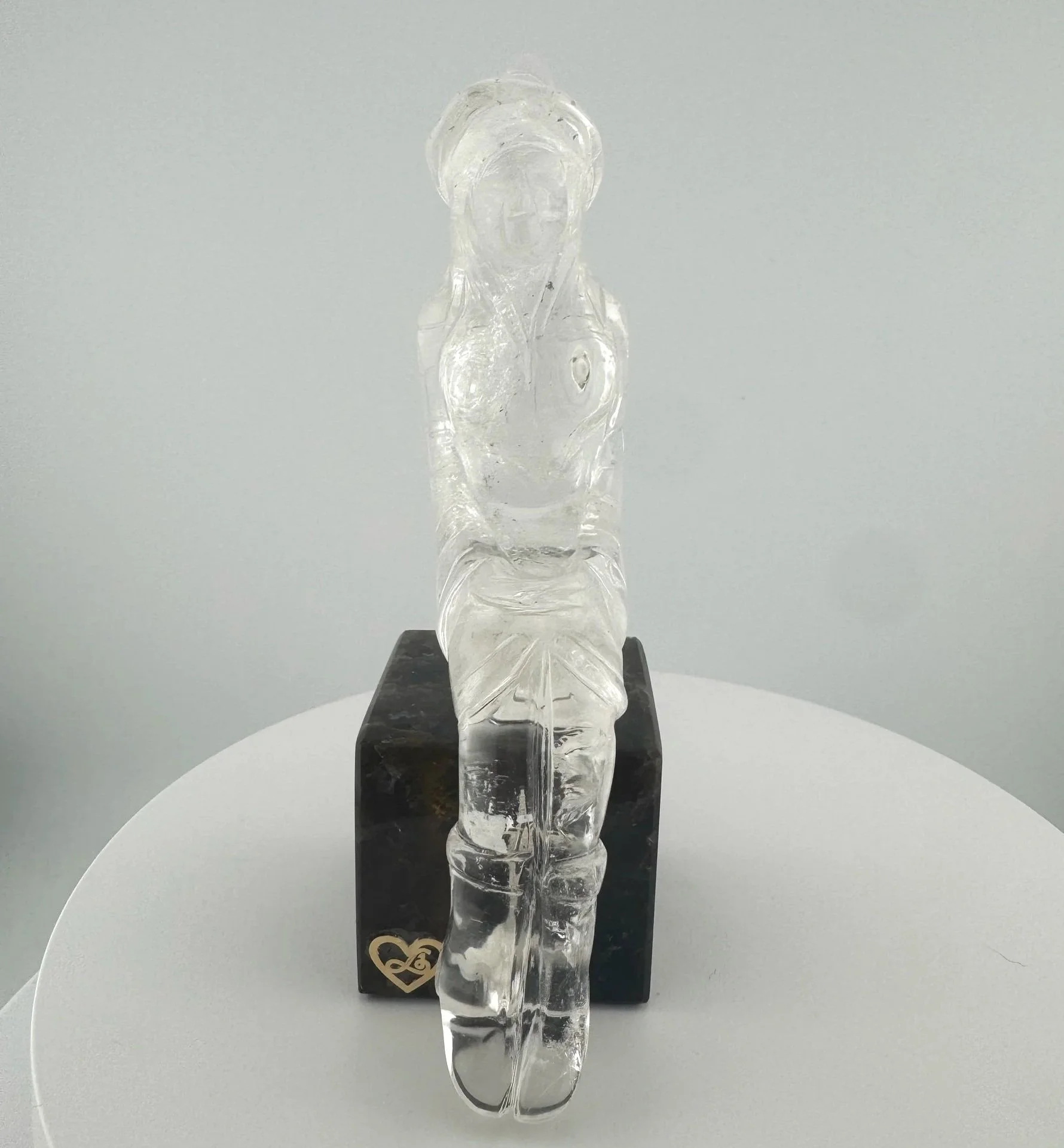 Leandro de Souza Cathedral Quartz Witch Carving