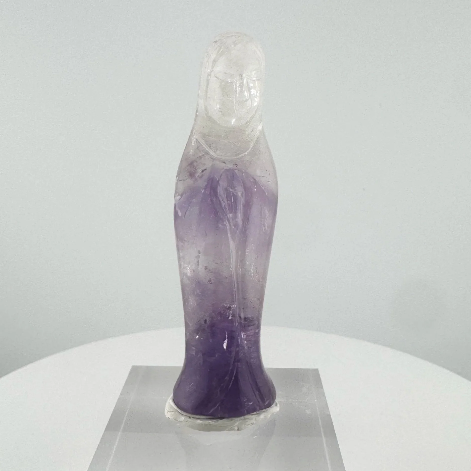 Leandro de Souza Phantom Amethyst Mother Mary Statuette
