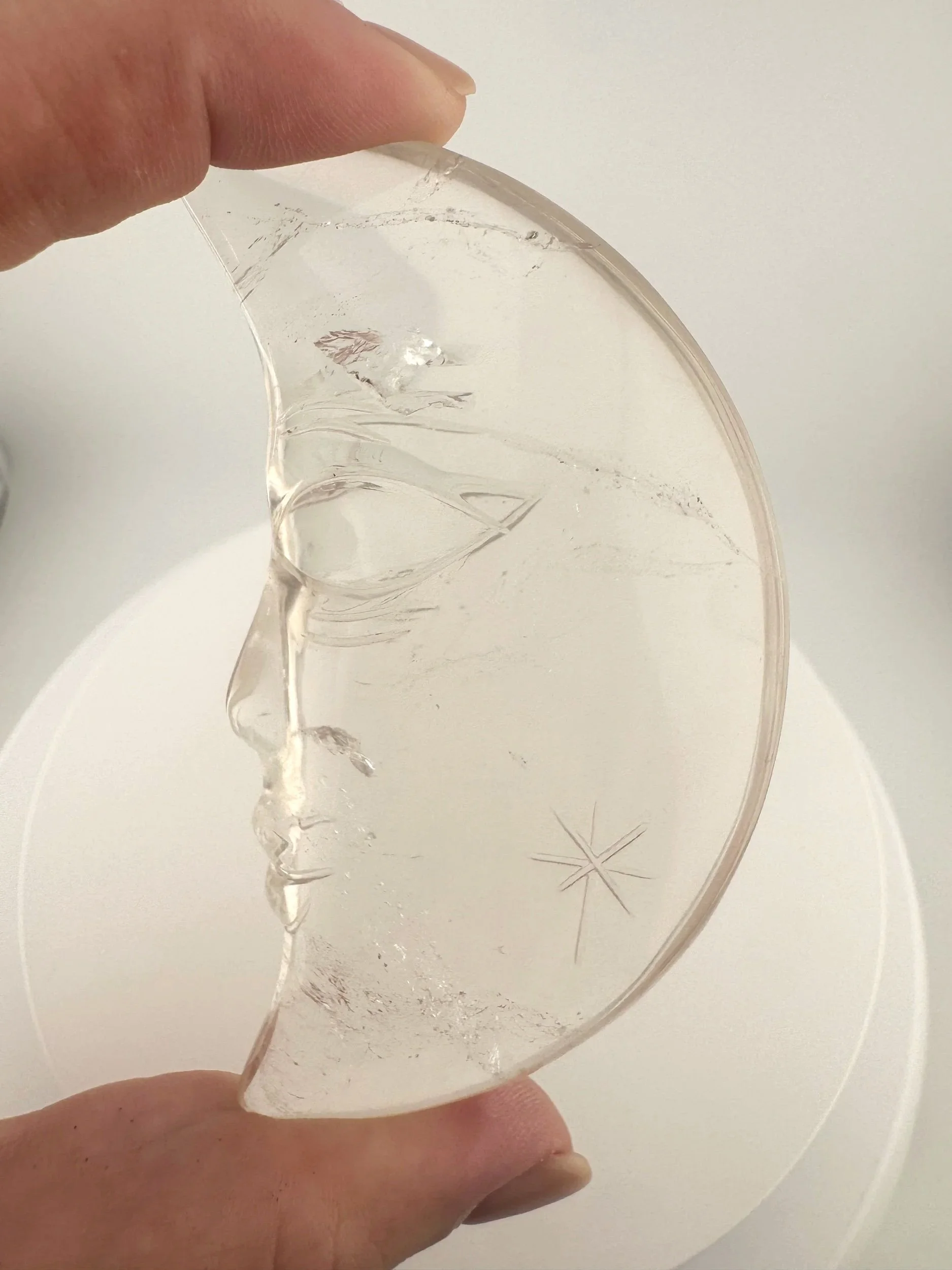 Leandro de Souza Gem Citrine Quartz Moon