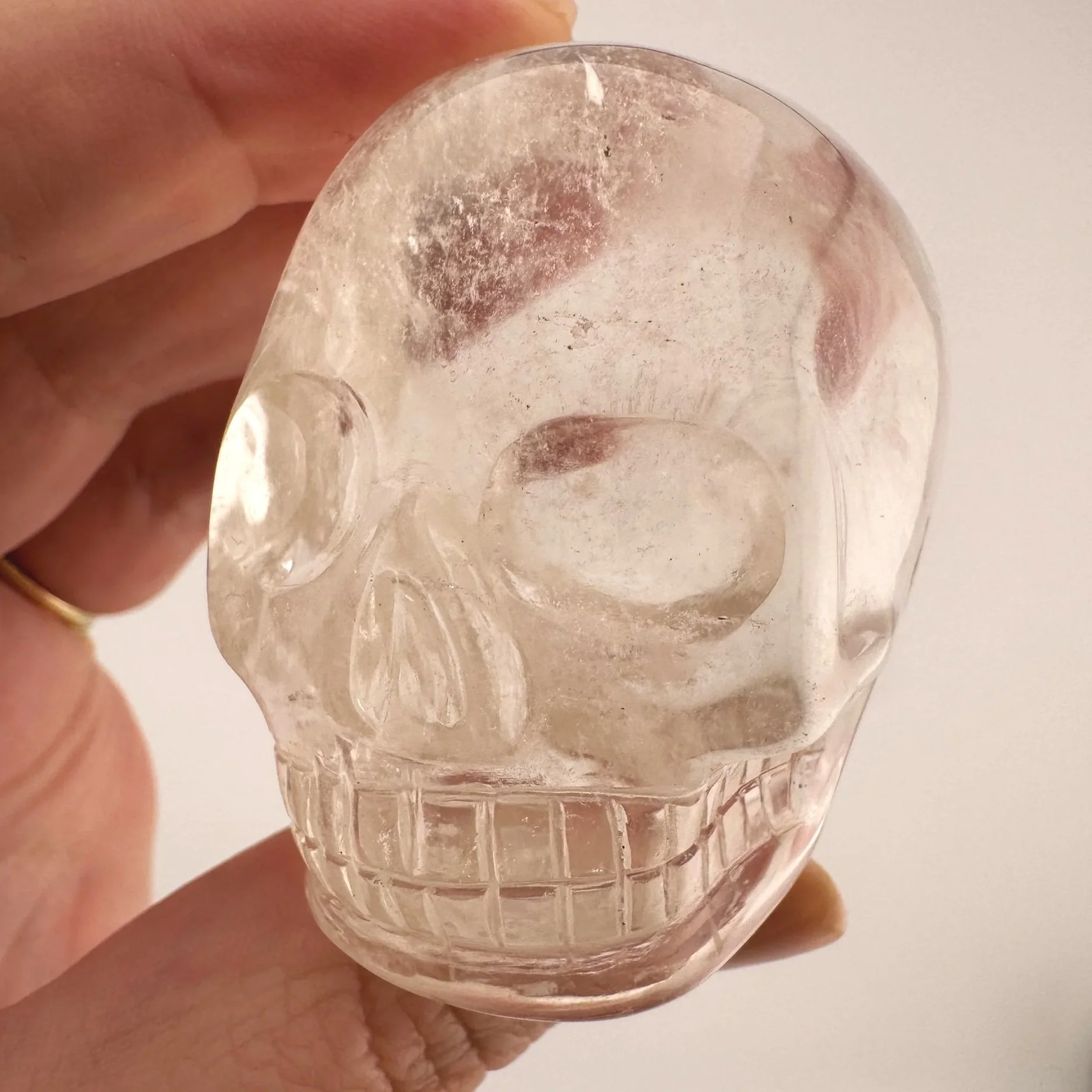 Leandro de Souza Citrine Sirius Quartz Bizoin Skull