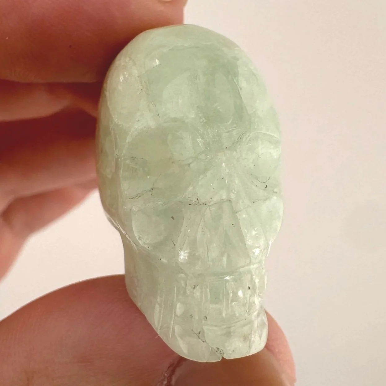 Igor de Souza Aquamarine with Heliodor Skull