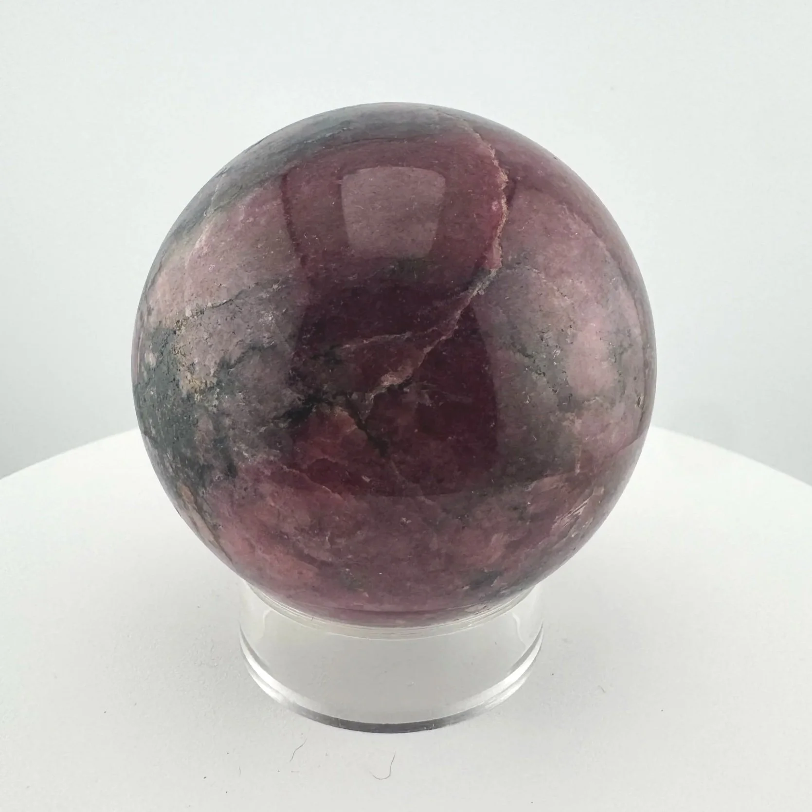 Leandro de Souza Rhodonite Sphere