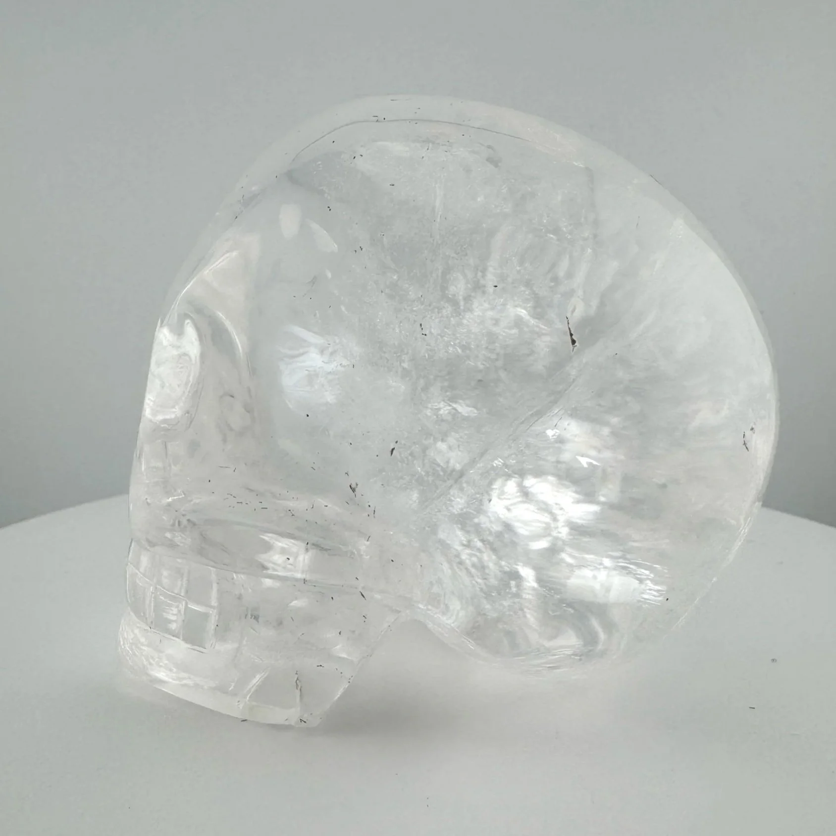 Leandro de Souza Rutile in Quartz Skull