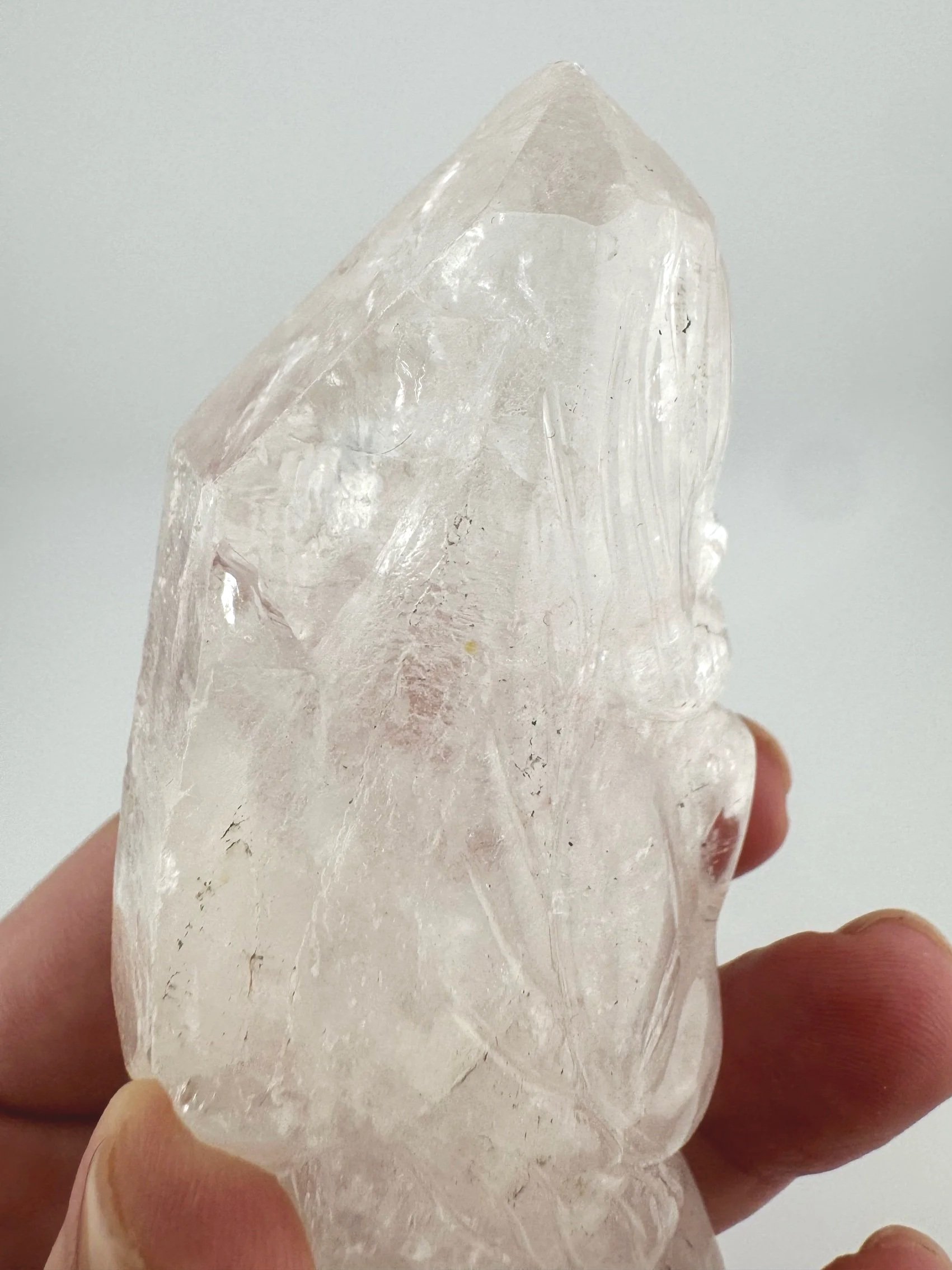 Leandro de Souza Cathedral Quartz Jesus Wand