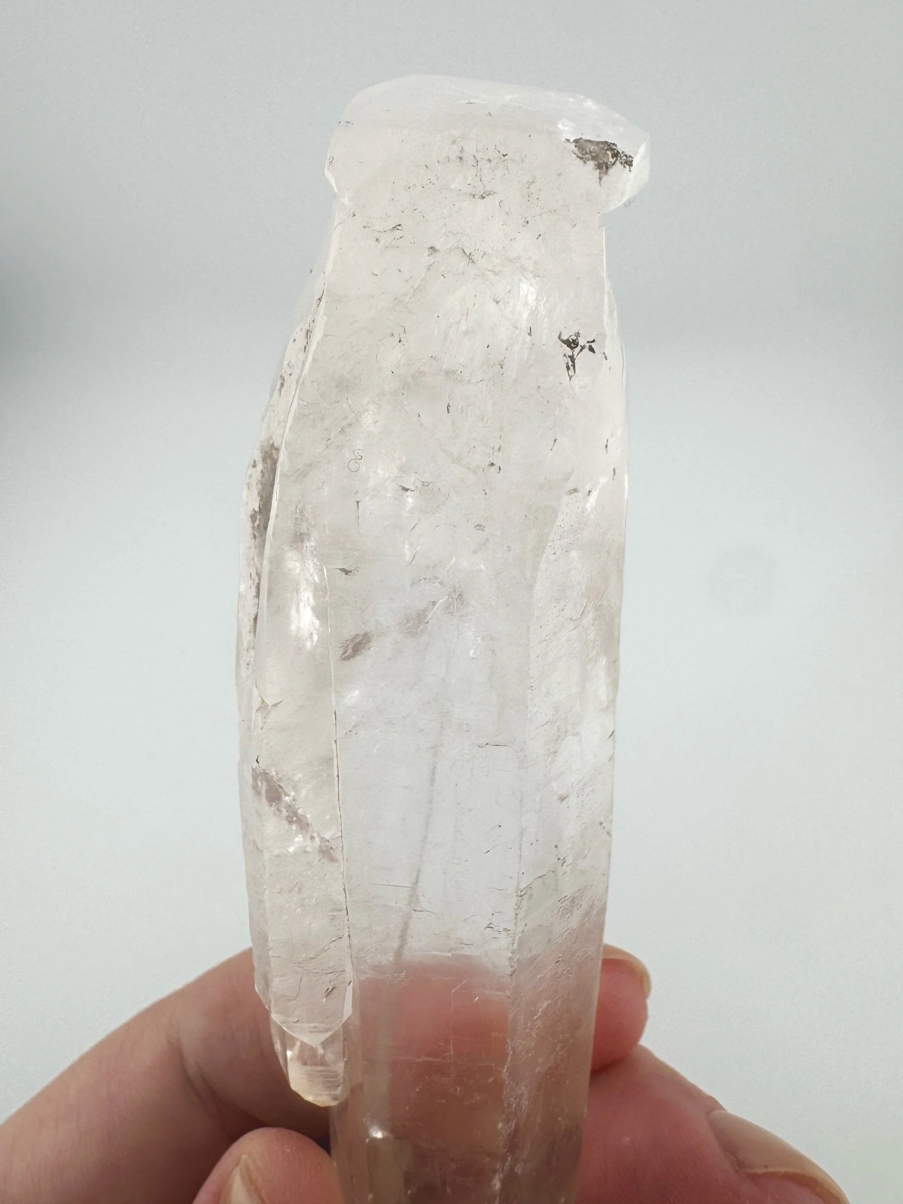 Leandro de Souza Cathedral Quartz Jesus Wand