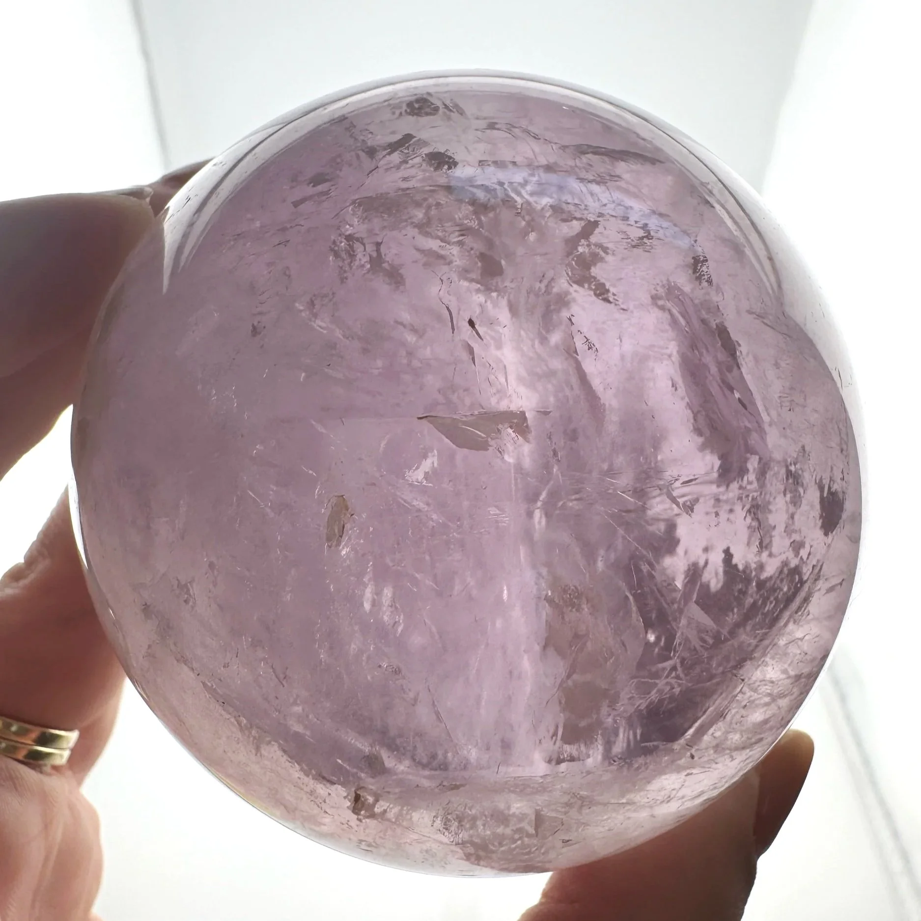 Leandro de Souza Elestial Amethyst Sphere
