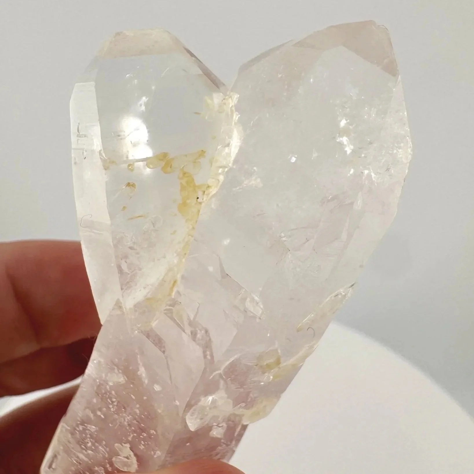 Leandro de Souza Cathedral Quartz Shaman Skull Wand