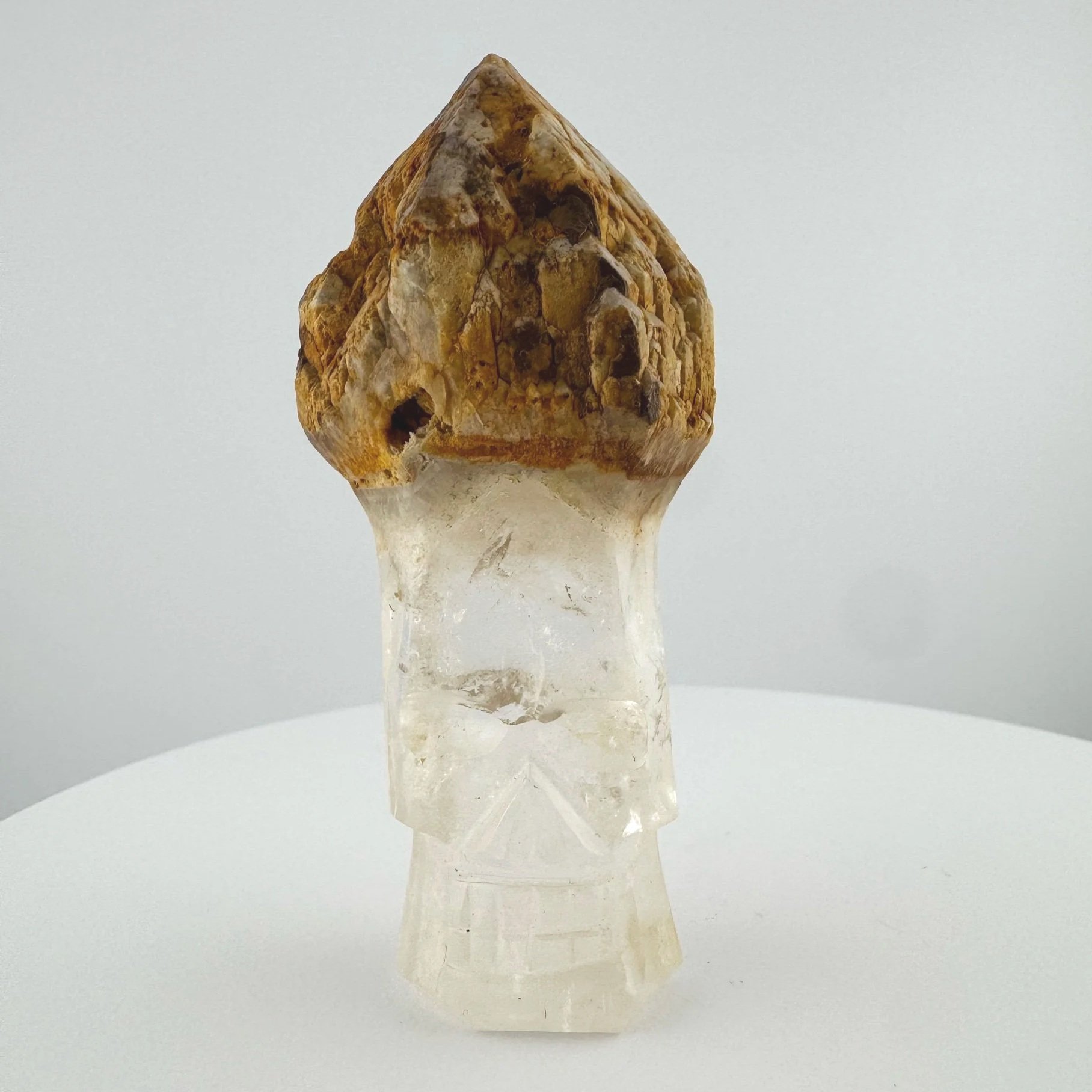 Igor de Souza Candle Quartz Shaman Skull