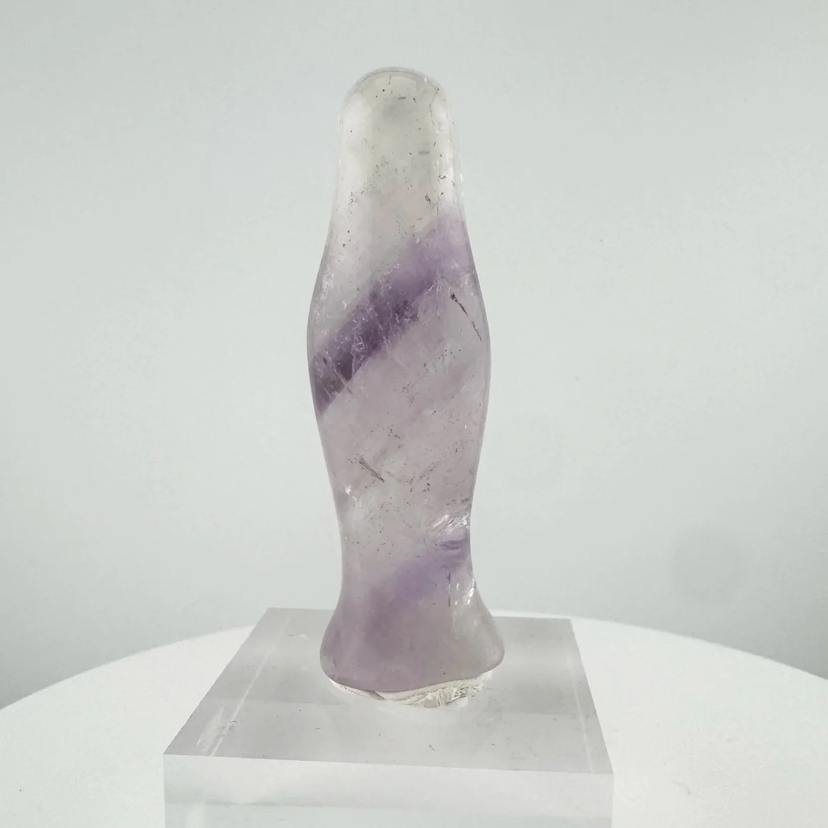 Leandro de Souza Phantom Amethyst Mother Mary Statuette