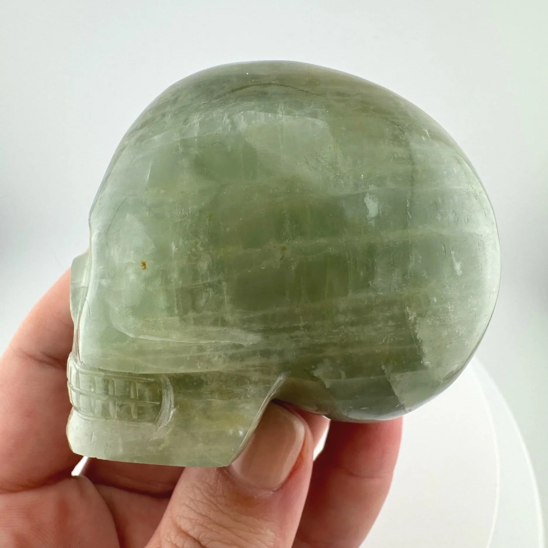Leandro de Souza Aquamarine with Heliodor Skull