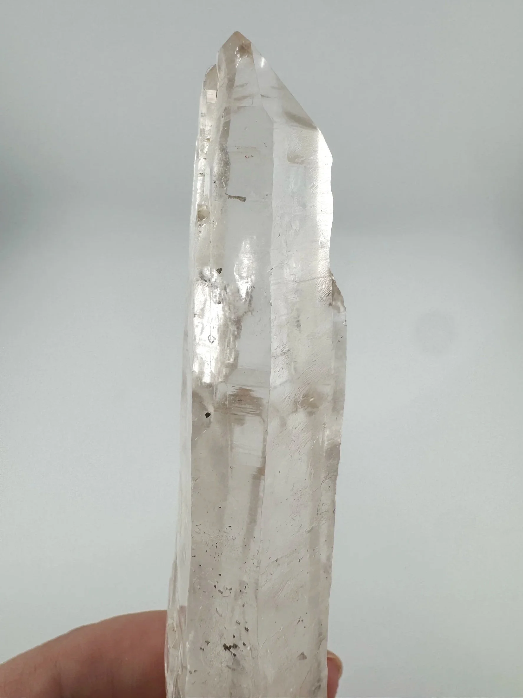 Leandro de Souza Cathedral Quartz Jesus Wand