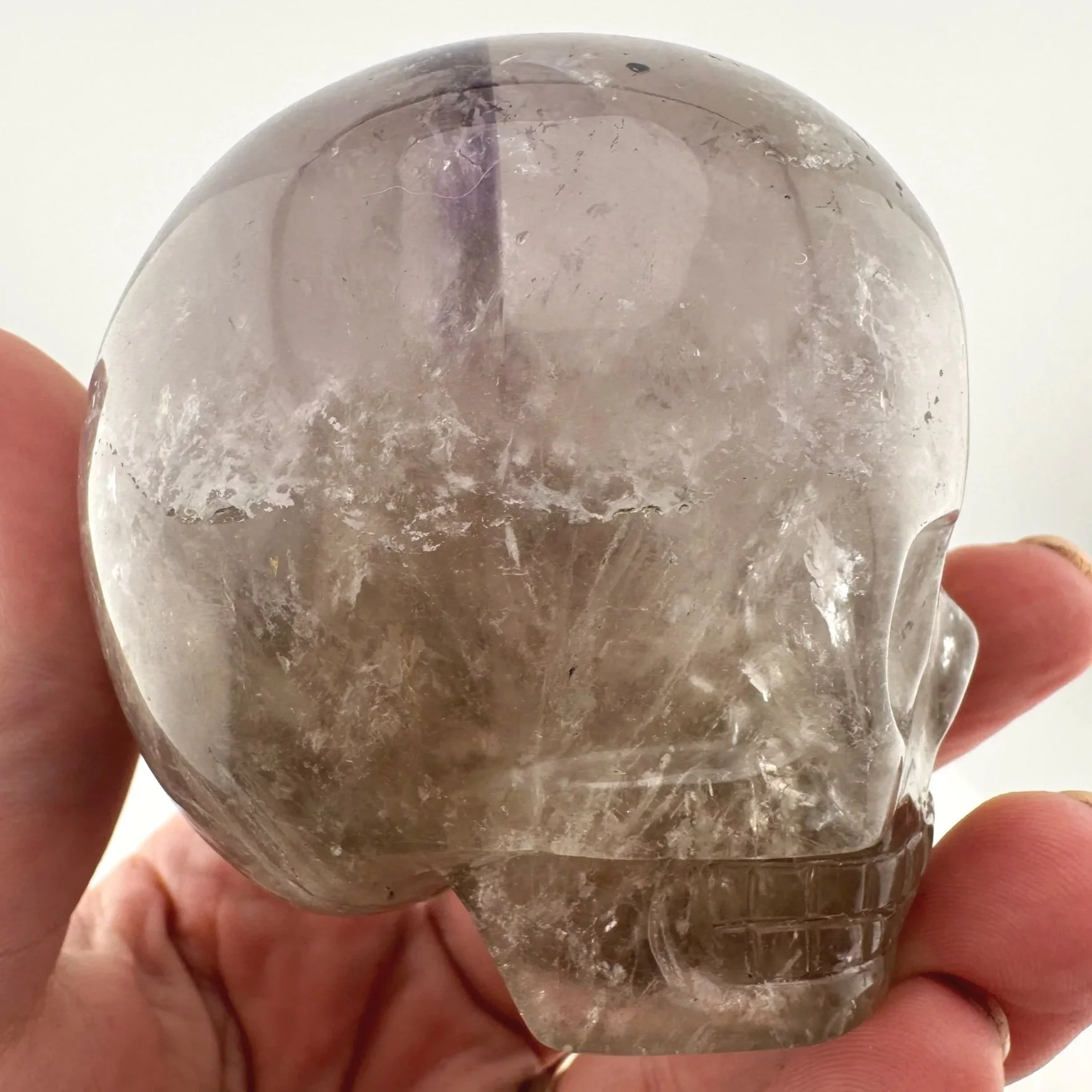 Leandro de Souza Elestial Amethyst Magical Child Skull