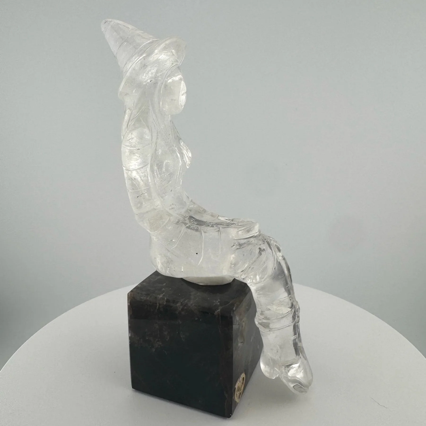 Leandro de Souza Cathedral Quartz Witch Carving