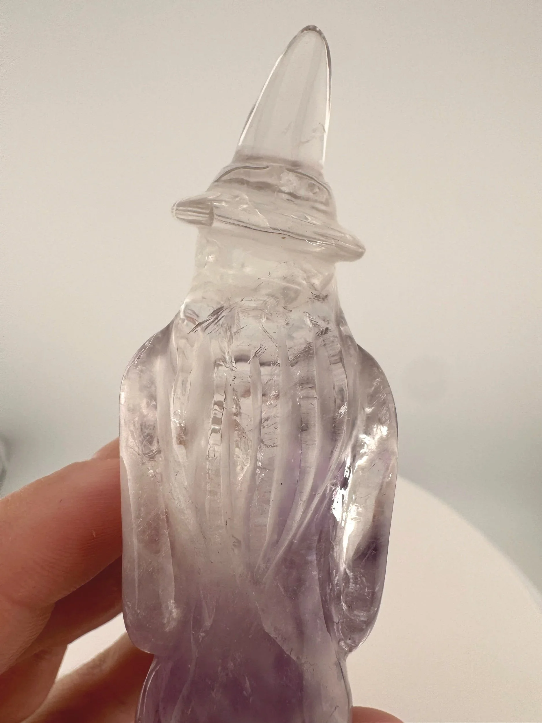 Leandro de Souza Phantom Amethyst Witch Carving