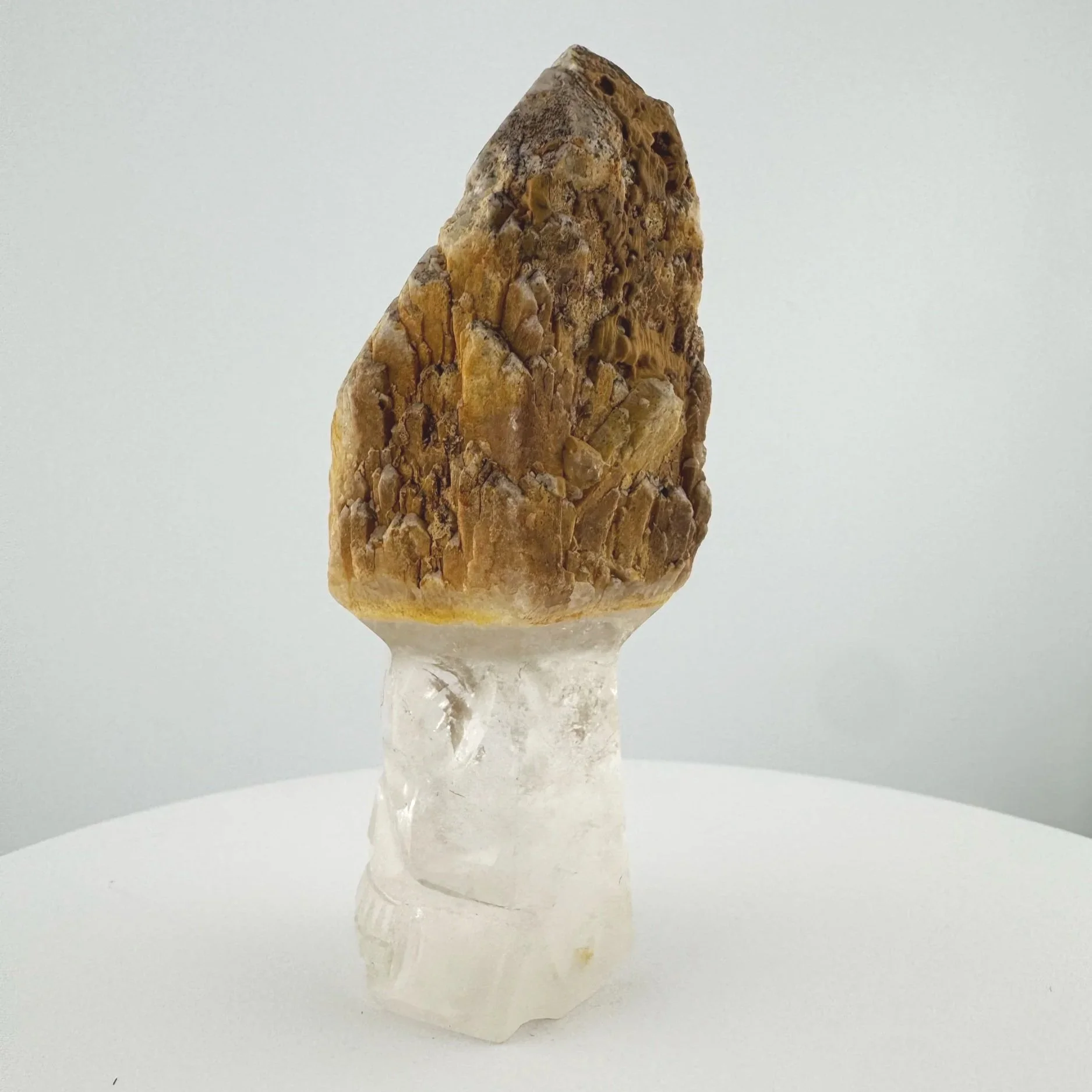 Igor de Souza Candle Quartz Shaman Skull