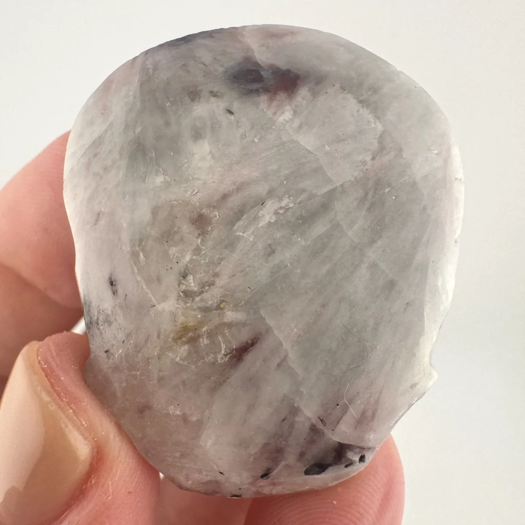 Leandro de Souza Paraiba Tourmaline in Feldspar Palm Skull