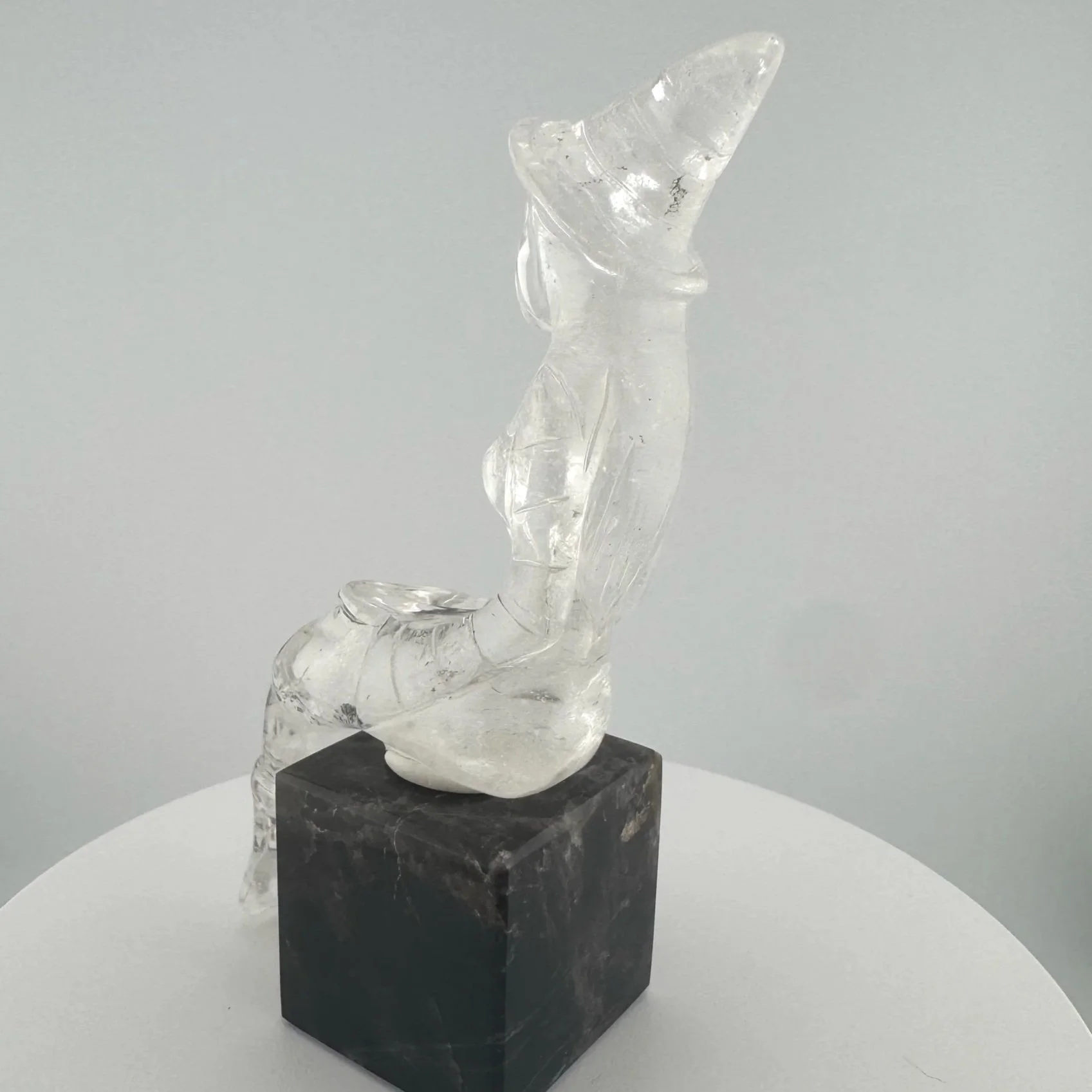 Leandro de Souza Cathedral Quartz Witch Carving