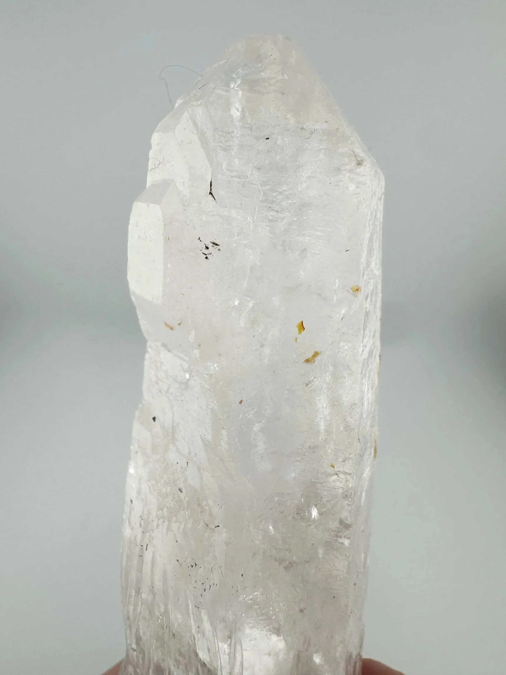 Leandro de Souza Cathedral Quartz Jesus Wand