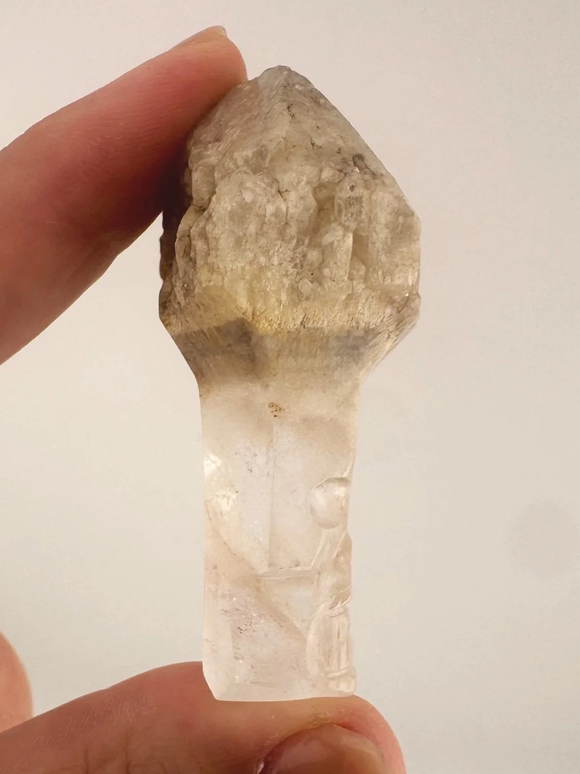 Igor de Souza Candle Quartz Shaman Skull